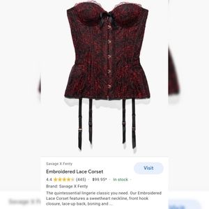 Savage X Fenty Corset 2X